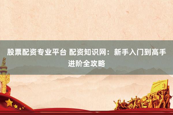 股票配资专业平台 配资知识网：新手入门到高手进阶全攻略