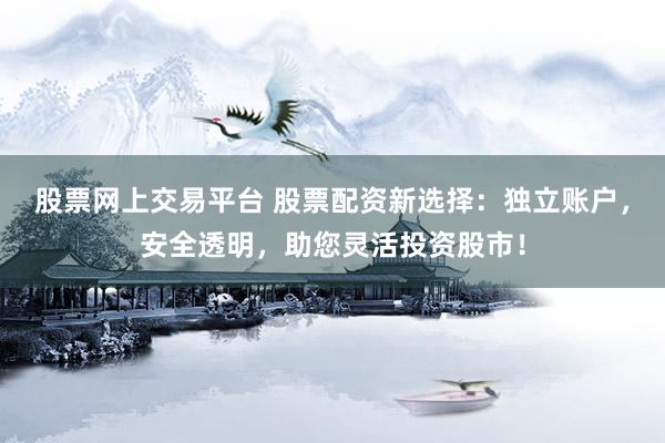 股票网上交易平台 股票配资新选择：独立账户，安全透明，助您灵活投资股市！