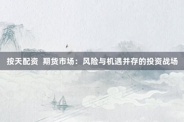 按天配资  期货市场：风险与机遇并存的投资战场